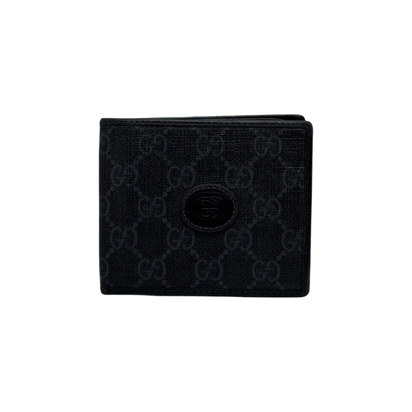 Cartera mediana para hombre Gucci en color negro