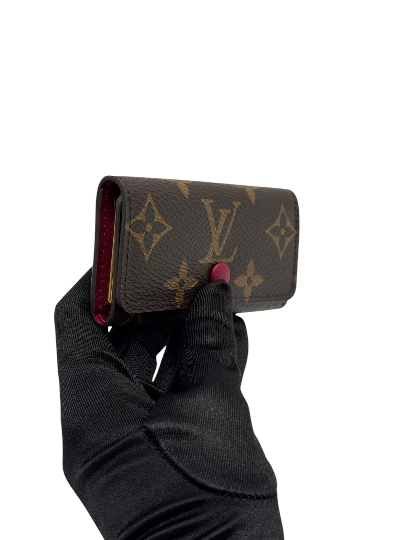 Louis Vuitton Mini Key Holder in Brown