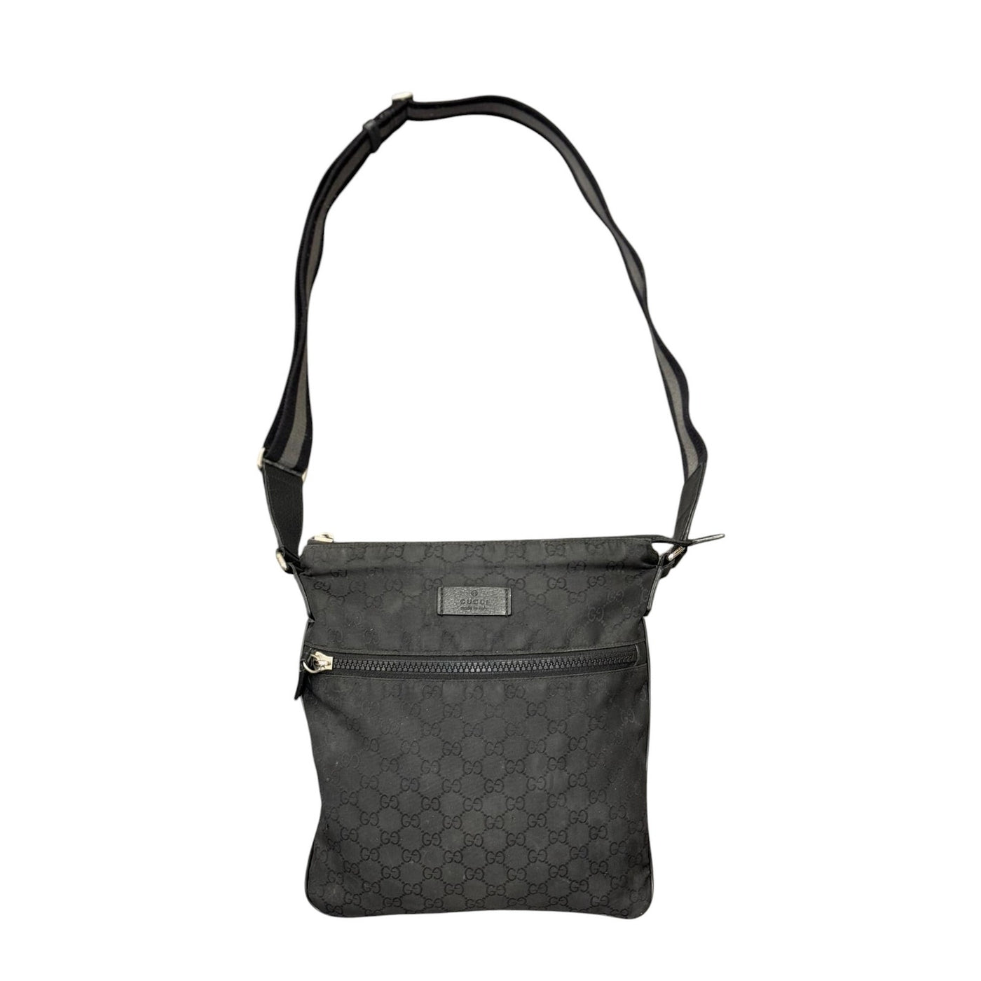 Gucci Men's Black Medium Crossbody Clutch 449184