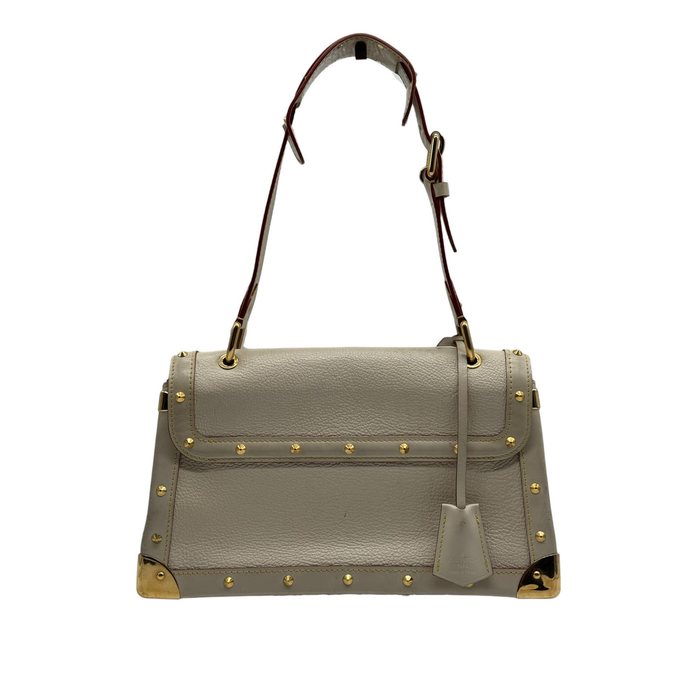 Bolso de mano Louis Vuitton Suhali en color beige