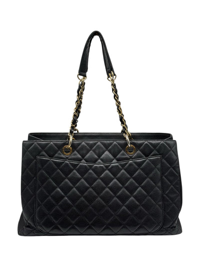 Bolso de hombro grande para mujer CHANEL en color negro