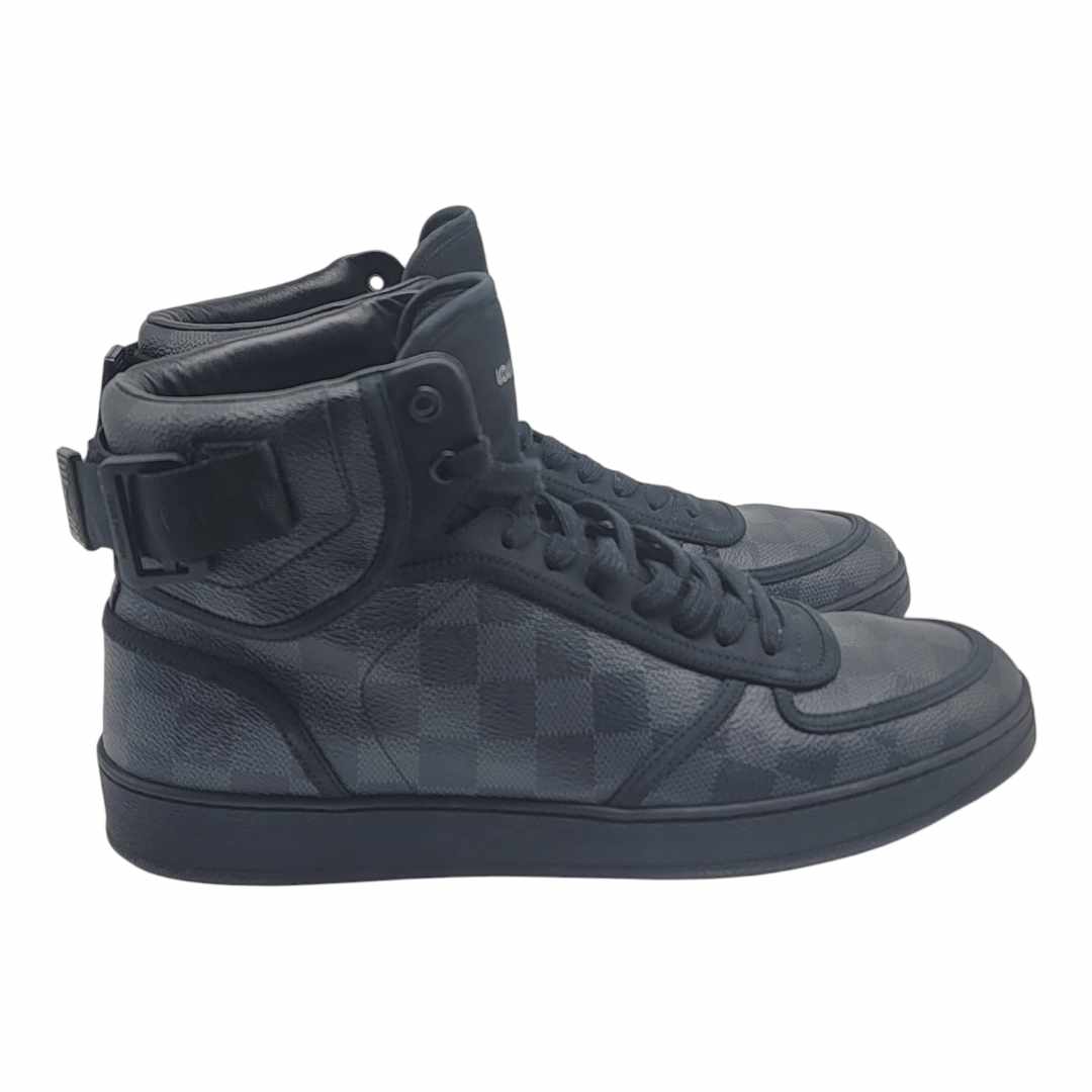 Louis Vuitton Rivoli Sneaker Boots Damier Black