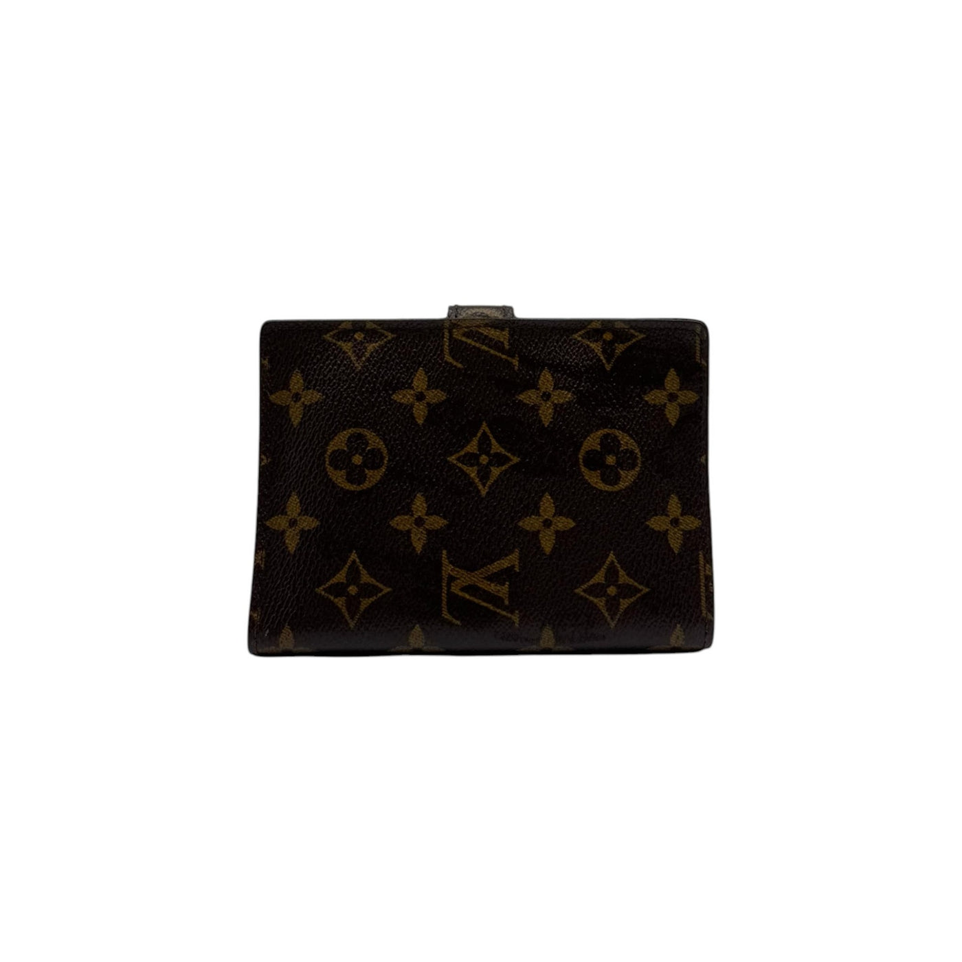 Louis Vuitton Women's Monogram Kisslock Wallet in Brown - Perfect for Any Occasion