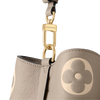 LOUIS VUITTON NEONOE MM BICOLOR EMPRINTED LEATHER HANDBAG