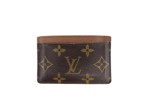 LOUIS VUITTON CARD HOLDER BROWN MONOGRAM