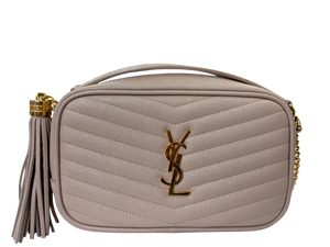 SAINT LAURENT MINI LOU CAMARA HANDBAG
