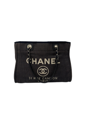 CHANEL DEAUVILLE TOTE HANDBAG