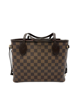 LOUIS VUITTON NEVERFULL PM DEMIER EBENE HANDBAG