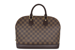 LOUIS VUITTON ALMA MM IN DEMIER EBENE