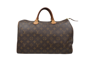 LOUIS VUITTON SPEEDY 35 IN MONOGRAN CANVAS