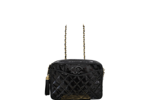 CHANEL CC TASSEL CAMARA HANDBAG