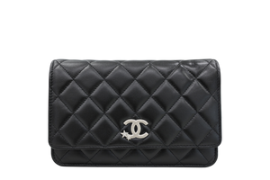CHANEL CC CRYSTAL STAR WALLET ON CHAIN